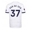 Tottenham Hotspur Micky van de Ven #37 Hemmatröja 2023-24 Korta ärmar